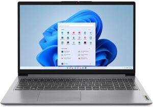 Lenovo IdeaPad 1 Laptop, 15.6” FHD Display